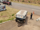 Colisão entre Fiat Toro e Kombi bloqueia Avenida Coronel Antonino em Campo Grande; ninguém ficou ferido.