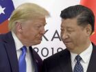 Presidente dos Estados Unidos, Donald Trump, e o presidente da China, Xi Jinping.
