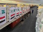 Quantidade de ajuda que entra na Faixa de Gaza deve aumentar neste domingo para cerca de 600 caminhões por dia.