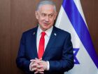 Benjamin Netanyahu durante reunião com vice-presidente dos EUA, J.D. Vance, no dia 22 de outubro.