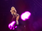 A cantora Taylor Swift durante apresentação da The Eras Tour no Allianz Parque, em São Paulo, em novembro de 2023. 