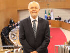 Djailson de Souza, novo desembargador do TJMS, em sessão de promoção no tribunal pleno