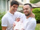 Nasce Mia, primeira filha de Lucas Bley e Lucas Rangel