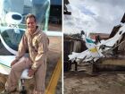 Professor Maurício Braga, piloto do avião que caiu em Goiânia, sofreu apenas ferimentos leves
