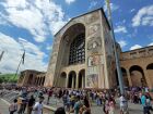 Mais de 152 mil fiéis participaram da celebração do dia da padroeira do Brasil, em Aparecida (SP)