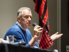 Bap, presidente do Flamengo, entrou em rota de colisão com o Palmeiras em relação à Libra
