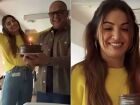 Patrícia Poeta celebrou seus 49 anos com surpresa do filho, internado há dois meses