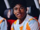Endrick ainda não saiu do banco do Real Madrid na atual temporada. 