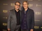 Kleber Mendonça Filho e Walter Salles juntos no Bravo Film Festival, em Los Angeles 