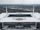 Hard Rock Stadium, em Miami: palco que receberia o duelo entre Barcelona e Villarreal teve evento cancelado por pressão interna