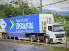 Carreta do programa Agora Tem Especialistas oferece exames gratuitos no Hospital de Amor, em Campo Grande (MS)