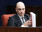 Alexandre de Moraes durante sessão no STF onde comentou o jogo entre Corinthians e Internacional
