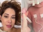 Eloah, filha de Maíra Cardi e Thiago Nigro, nasceu e foi levada à UTI por dificuldades respiratórias.