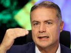 Ministro dos Transportes, Renan Filho, durante evento de energia eólica em São Paulo: críticas à inércia nos acordos ambientais