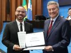 Rafael Sampaio de Queiróz foi homenageado pela Assembleia Legislativa de MS