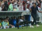 Abel Ferreira evitou tecer grandes reclamações à arbitragem após duelo com o Flamengo