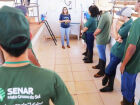 Alunos em sala durante atividade prática de curso técnico do Senar/MS, que agora oferece Segurança do Trabalho em novas cidades