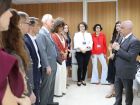 Desembargador do CNJ visita GMF do TJMS para conhecer estrutura e equipe.