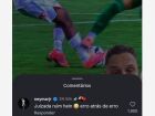 Neymar comenta atuação da arbitragem em São Paulo x Palmeiras: 'Erro atrás de erro'.