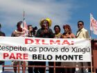 Povos indígenas da região do Rio Xingu foram contra a construção da Usina Hidrelétrica Belo Monte.