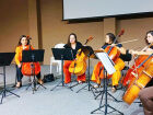 Sexteto feminino do projeto 'Elas ao Cello' leva música erudita e protagonismo feminino a Inocência neste sábado
