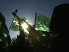 Integrantes do Hamas mascarados  