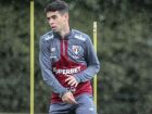 Oscar durante treino do São Paulo, em 10 de outubro de 2025