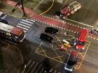 Equipes de resgate atendem ciclista atropelada no cruzamento da Avenida Afonso Pena com a Treze de Junho, em Campo Grande 