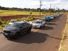 Fiéis de Campo Grande celebraram o Dia de Nossa Senhora Aparecida com uma emocionante carreata neste domingo. 