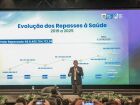 O governador Eduardo Riedel participou com uma palestra sobre 'Desenvolvimento e Gestão Pública'