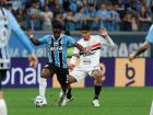O belga-ganês Amuzu foi um dos destaques do time do Grêmio.