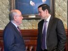 Mauro Vieira e Marco Rubio conversam na Casa Branca 