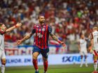 William José comemora gol do Bahia contra o Flamengo.