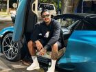 O rapper Hungria, que foi internado em Brasília sob suspeita de ter consumido bebida adulterada. 