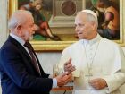 Presidente da República, Luiz Inácio Lula da Silva, durante audiência com Sua Santidade o Papa Leão XIV