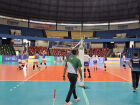 Alunas do Sesi de Campo Grande e Três Lagoas fazem jogo de abertura da Supercopa de Vôlei no ginásio Guanandizão.