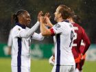 Kane fez dois, e Eberechi Eze fechou a goleada por 5 a 0 dos ingleses sobre a Letônia. 