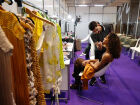 No EmpreendeFest, Camarim Criativo é um backstage aberto, onde o público acompanha em tempo real a preparação das modelos antes do fashion tour