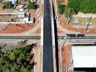 Trecho da BR-163 terá sistema PARE e SIGA neste sábado por obras do viaduto Jardim Veraneio em Campo Grande.