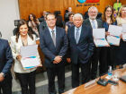 Equipe do TED e diretoria da OAB/MS se reuniram para lançar o ementário com decisões de 2019 a 2023 