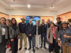 Isabella Montello, Sandra Amarilha, chef Paulo Machado, Roberto Klabin, Juliane Salvadori, Bruno Wendling, Bianca Bacha, Sandro Moreno, Gabriel Basso e Filipe de Andrade participam da abertura da Visit Brasil Gallery em Nova York.