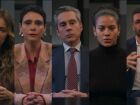 'Vale Tudo': Heleninha, Celina, Marco Aurélio, Fátima e César são suspeitos de matar Odete Roitman.