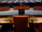 Plenário da primeira turma do Supremo Tribunal Federal (STF), localizado no prédio anexo da corte em Brasília.