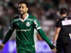 Felipe Anderson comemora gol da vitória do Palmeiras sobre o Juventude em Caxias do Sul. 