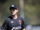 Fernando Diniz em treino do Vasco