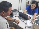 Candidatos buscam uma das 1.288 vagas oferecidas nesta quarta-feira pela Funsat em Campo Grande