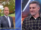 Príncipe William em vídeo exibido no 'Domingão Com Huck' de hoje, 2 de novembro 