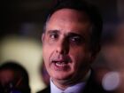 Rodrigo Pacheco conversa com jornalistas no Senado após votação de recondução de Gonet à PGR