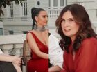 Fátima Bernardes recebeu Kim Kardashian e atrizes de 