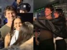 O cantor Shawn Mendes e a atriz Bruna Marquezine no show da Dua Lipa em São Paulo 